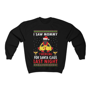 I Saw Mommy Twerking For Santa Claus Ugly Christmas Sweater
