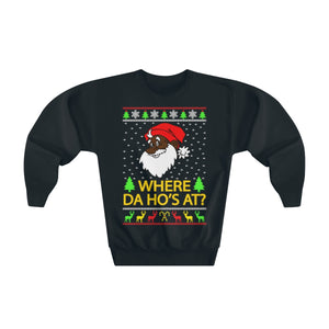 Where Da Ho’s At? Ugly Christmas Sweater (Kids)